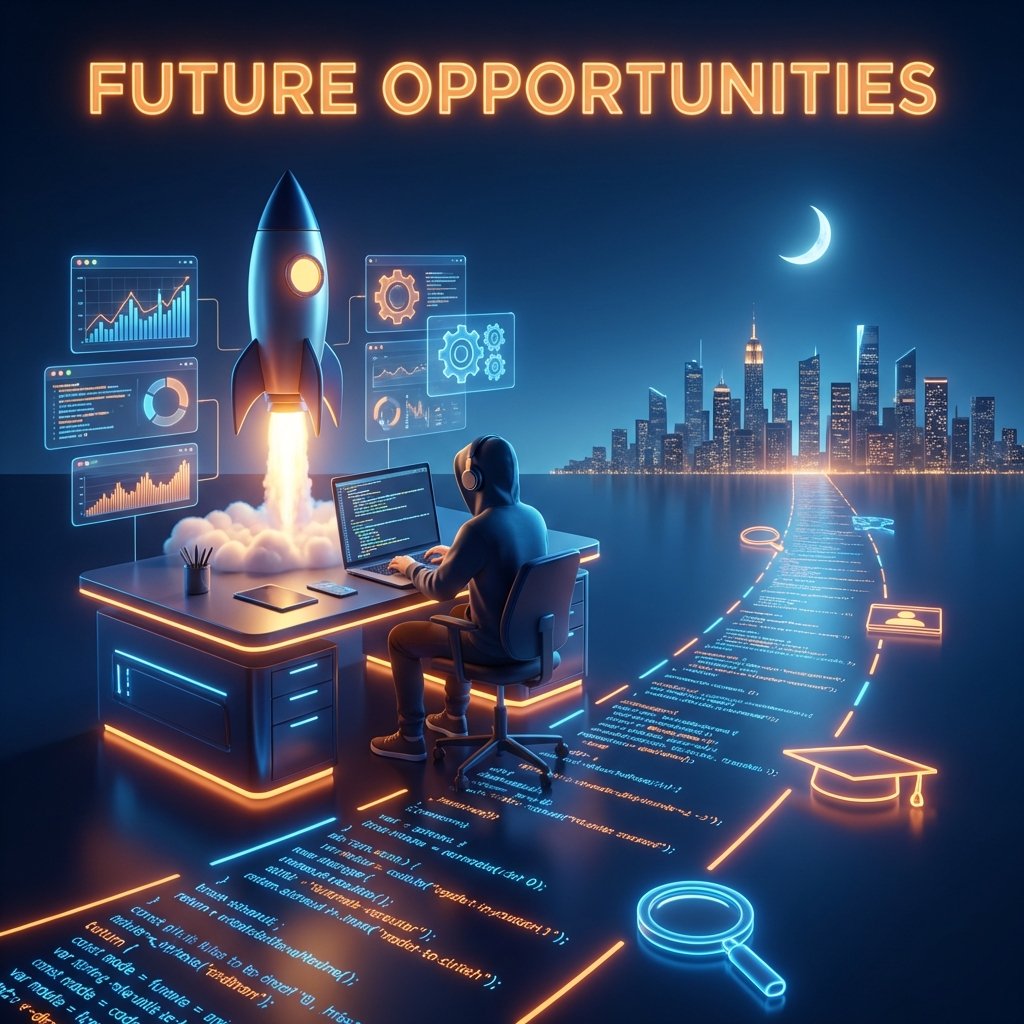 Internship Opportunities Illustration